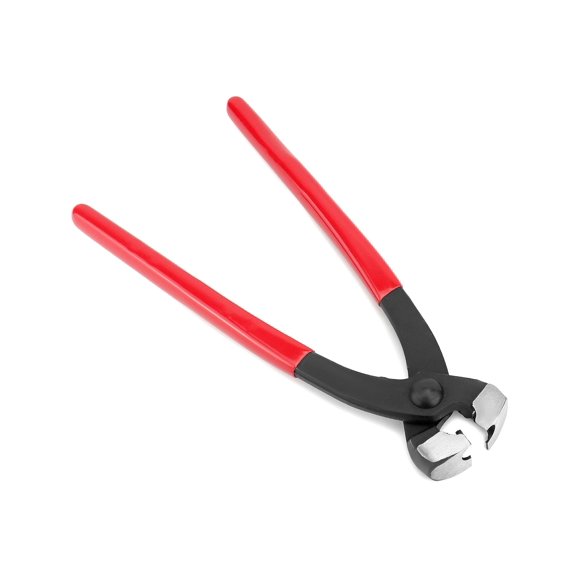 Alicates QWORK para Abrazaderas de Oreja de 9" con Mango de PVC