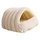 thumbnail image 3 of Cueva De Invierno, Suministros, Regalos Multiusos, Algodón PP, Cama Para Mascotas, Refugio Para Gatos, Blanco Cálido, L, 3 of 5
