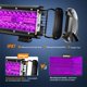 thumbnail image 4 of Barra de Luz LED Nilight 20" 420W Morada de Triple Fila, 4 of 8