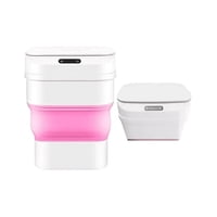 Genérico - Papelero Basurero Con Sensor Inteligente Automático Rosa