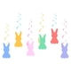 thumbnail image 1 of 6x Pascua Colgante Remolinos Decoración Conejito Para Sala De Estar Hogar Oficina Interior, 1 of 2