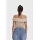 thumbnail image 3 of Polera Mujer Bardot Textura Beige, 3 of 4