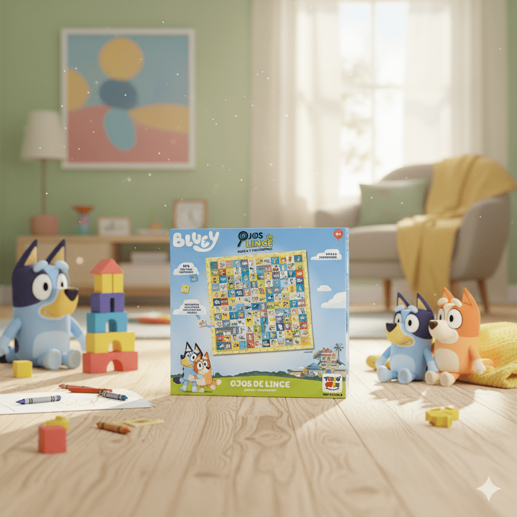 Toyng - Juego De Mesa Ojos De Lince - Bluey