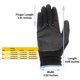 thumbnail image 3 of Guantes de Trabajo Binoa Pro-Tekk con Agarre de Espuma de Látex 12 Pares Talle M, 3 of 7