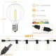 thumbnail image 2 of Luces De Cadena Para Exterior De 30 M Impermeables G40 Regulables, 2 of 9