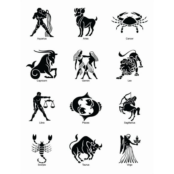 Sticker Signo Zodiacal Constelación Estrella Auto Camioneta