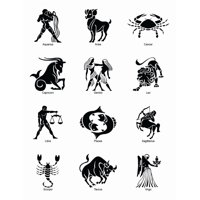 Rienda Libre - Sticker Signo Zodiacal Constelación Estrella Auto Camioneta