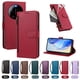 thumbnail image 4 of Funda con Billetera para [Xiaomi 17 Ultra] con Bolsillo Zipper y Tarjetero Rojo, 4 of 6