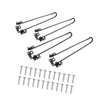 Bothyi - 4 Piezas De Patas De Escritorio Plegables, Patas De Mesa Resistentes Para Exteriores Para Escritorio De Oficina De Cocina, Altura De 42 Cm