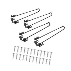 Bothyi - 4 Piezas De Patas De Escritorio Plegables, Patas De Mesa Resistentes Para Exteriores Para Escritorio De Oficina De Cocina, Altura De 42 Cm