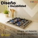 thumbnail image 2 of Cocina Encimera A Gas Natural 4 Platos Premium Acero Inoxidable, 2 of 9