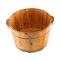 Magideal - Bañera De Madera Para Pies, Bañera Para Remojar Los Pies, Superficie Calmante, Reutilizable, Uso En El Hogar Y La Oficina, Lavabo De Madera Para Pies,