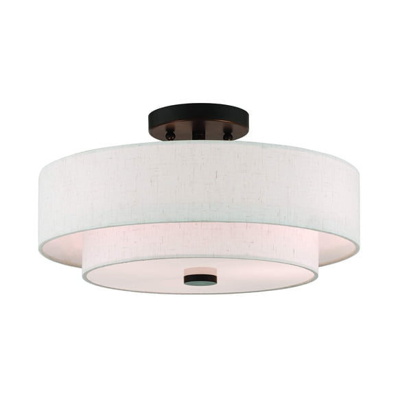 Luminaria de techo Livex Bronce Inglés