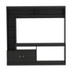 thumbnail image 1 of Estante 52 Con 2 Puertas 7 Repisas Fm-003n - Negro, 1 of 8