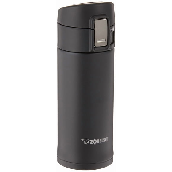 Taza Zojirushi de acero inoxidable 473 ml negra