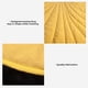 thumbnail image 4 of Manta decorativa 3D con forma de hojas para mascota, cojín de cama para perro, alfombra para perro, almohadilla reversible de algodón con diseño de hojas verdes, para el hogar (color: amarillo (50 x 4, 4 of 7