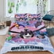 thumbnail image 2 of Dragones: Los Nueve Reinos Conjunto de sábanas temático, trío de piezas, cómodo y amigable con la piel, diseño único, regalo de decoración para el hogar para familiares, amigos y fans,140cm *210cm, 2 of 6