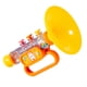 thumbnail image 3 of Juguetes De Trompeta Pequeño Altavoz Juguete Musical Para Niños Niñas Juguete De Viaje Juguete Clásico Amarillo, 3 of 5