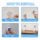 thumbnail image 5 of Ancla para Muebles YEYA Pack de 4 – Correa de Seguridad sin Taladro, 5 of 9