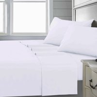 Sabana Andes 144 Hilos Lisa Blanco 2 Plazas