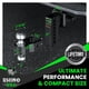 thumbnail image 3 of Receptor ajustable Trailer Hitch Rhino USA de 2 pulgadas, 12,500 libras, 3 of 8