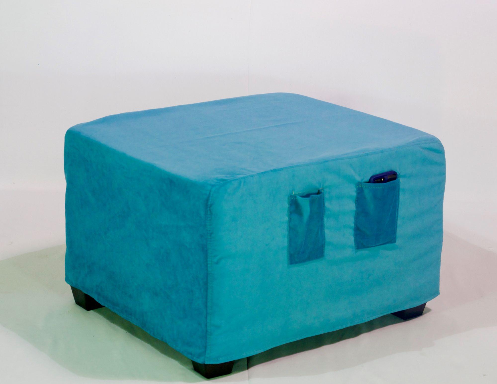 Cabsur - Puff Cama Sorrento Turquesa