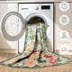 thumbnail image 5 of Alfombra de Área PLHXFR 140x91 cm Floral Lavable Boho Verde, 5 of 8
