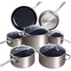 thumbnail image 1 of Set de utensilios de cocina Nuwave Healthy Duralon Blue Ceramic Antiadherente, 1 of 6