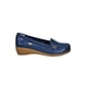 thumbnail image 1 of Mocasín Cuero Helen Azul Snake, 1 of 5