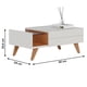 thumbnail image 2 of Mesa Centro Noronha 1 Cajon Café - Blanco, 2 of 4