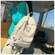 thumbnail image 2 of Girls School Bags for Teen Cute Cartoon White Nylon Middle Student Backpack Women, 2 of 3