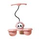 thumbnail image 1 of Pelota Saltarina Con Asa, Accesorios Divertidos, Juguete Para Juegos En Casa O Jardín De Infancia, Rosa, 1 of 5