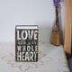 thumbnail image 2 of Caja de seguridad creativa con forma de libro, para guardar dinero, joyas y cerradura de combinación (LOVE), 2 of 8