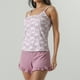 thumbnail image 1 of Pijamas Top Rib + Short 33560-227, 1 of 3