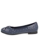 thumbnail image 2 of Ballerina Mujer Comfit Claudine Azul Oscuro, 2 of 7