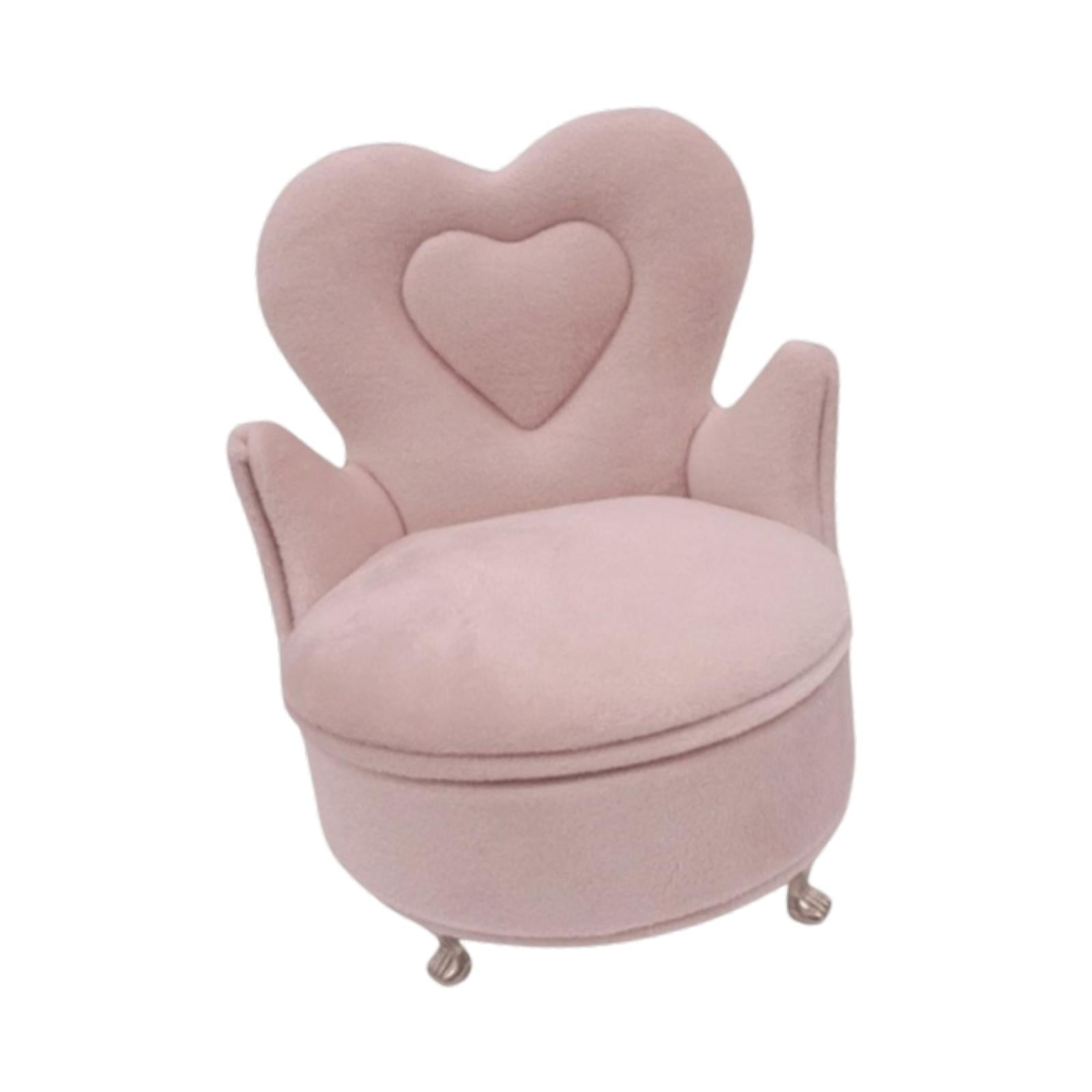 Magideal - Joyero, Sofá, Joyería, Organizador, Sala De Juegos, Elegante Sofá, Juguetes, Sofá De Casa De Muñecas, Sofá En Miniatura Para Anillos, Aretes, Aretes,