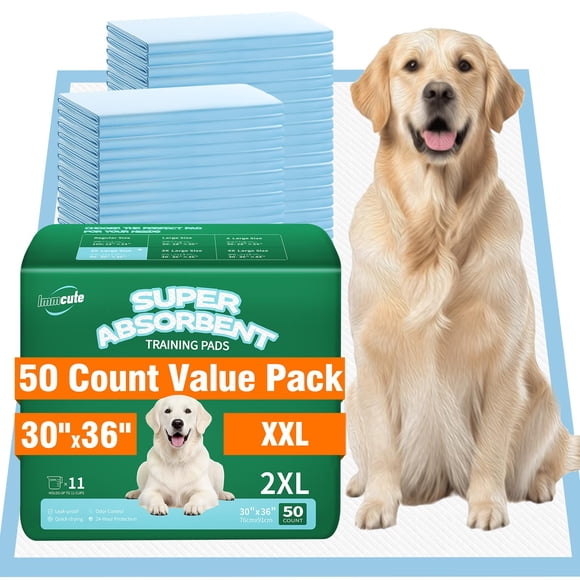 Empapadores Para Perros 50 Unidades Xxl 76 X 91 Cm Súper Absorbentes