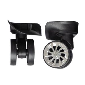 Magideal - Ruedas Giratorias Para Maleta De Equipaje De 2 Uds, Reemplazo De Rueda Giratoria, Ruedas Para Maleta De Viaje, Juego De Reparación De Rodamientos Para Estilo B