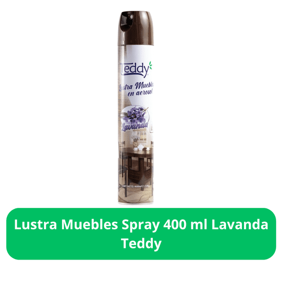 Lustra Muebles Spray Lavanda Teddy 400 ml
