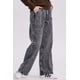thumbnail image 2 of Jeans Mujer Wide Leg Cinturón Gris Oscuro, 2 of 4