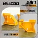 thumbnail image 2 of Kit de instalación de pisos NAACOO con bloque de roscado, manómetro, etc., 2 of 7