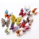 thumbnail image 1 of 12pcs 3d Three-dimensional Double-layer Simulation Butterfly Stickers, Creative Simulation Butterfly Refrigerator Self-adhesive Sticker Magnet With Glue Sticker, Wardrobe Sticker, 1 of 3