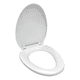 thumbnail image 1 of Asiento Elongado Reforzado Wc Blanco Cierre Suave - Tapas Wc, 1 of 3