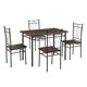 thumbnail image 2 of Comedor Rectangular Nordic Con 4 Sillas Chocolate, 2 of 7