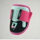 thumbnail image 3 of Espinilleras y Protectores de Codo Sportz Drip Juvenil S/M Rosa/Aguamarina/Negro, 3 of 5