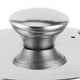 thumbnail image 4 of tetera de acero inoxidable con pico corto para café, hotel y restaurante, 32 oz, color plateado, 4 of 8