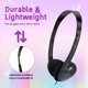 thumbnail image 5 of Auriculares de diadema TJZXGUI Pack de 30 negros, cable de 1,2 m, 5 of 6