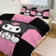 thumbnail image 2 of Kuromi Duvet Cover Set 3 Piece Bedding Set Double Sided Printing Decorative Comforter Cover Set, 2 of 5