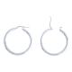 thumbnail image 1 of Aro Argollas Gruesa 40 Mm De Plata Plateado, 1 of 3