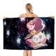 thumbnail image 1 of BEE Y PUPPYCAT Toalla de playa de secado rápido con diseño temático, regalo para mujeres y niñas, ideal para cumpleaños, fans, amantes de la música, uso en la playa o al aire libre,78*180cm, 1 of 6